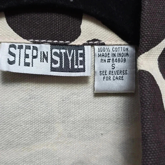 Step in Style | Animal Print | Brown White | Jacket | Size S - Picture 5 of 9